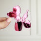 Balloon Dog Tumbler Tag - Tumbler Accessories - Tumbler Cup Topper Pink