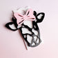 Cow Tumbler Tag - Tumbler Accessories - Tumbler Cup Topper Cow Head with Bow