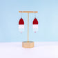 Patriotic Earrings - 4th of July Earrings - Red White Blue Bomb Pop Earrings