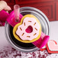 Valentine Tumbler Tag Topper - Love Donut Fits Stanley Tumblers H2O